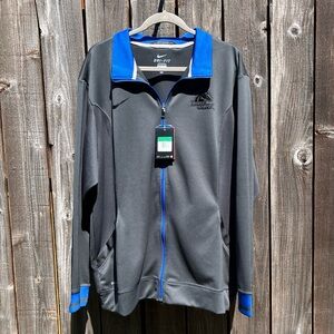 Nike gray boise state bronco athletic jacket XL